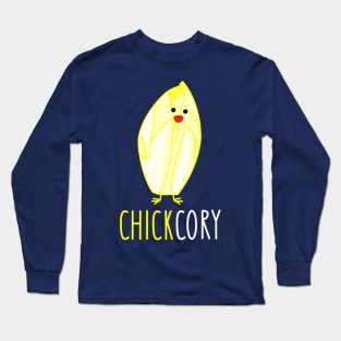 Chick, chic chicory Long Sleeve T-Shirt